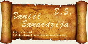 Daniel Samardžija vizit kartica